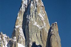 13 Uli Biaho Tower Close Up From Khoburtse Just After Sunrise